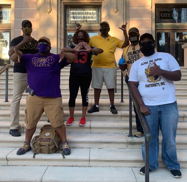 Executive Board Members and Representatives of NPHC Pinellas County Chapter